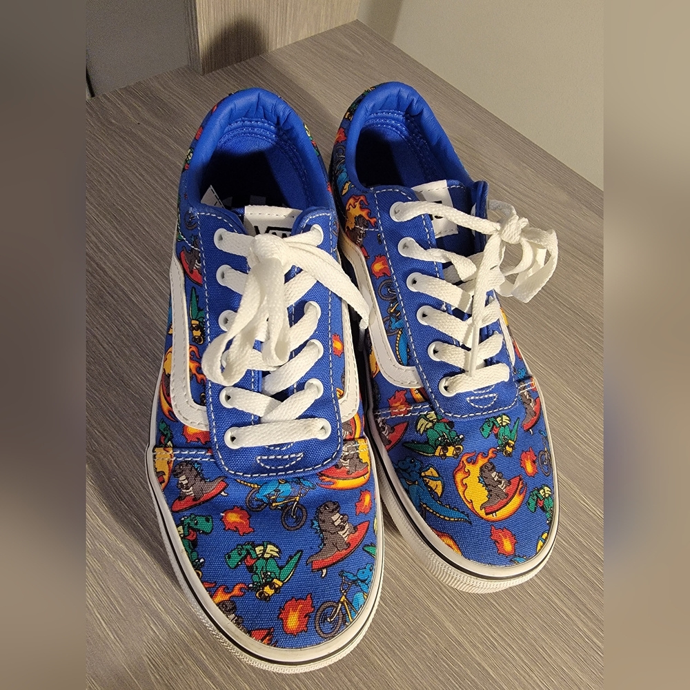 Vans Ward Dragon Explorer Sneakers Shoes 4.0 Youth Kids